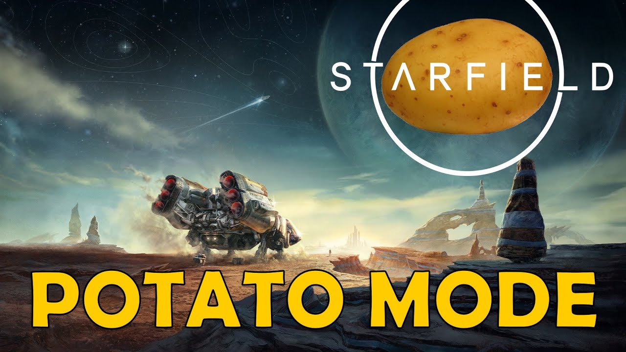 Discover the 'Potato Mode' Mod for Starfield: Turning a Toaster on